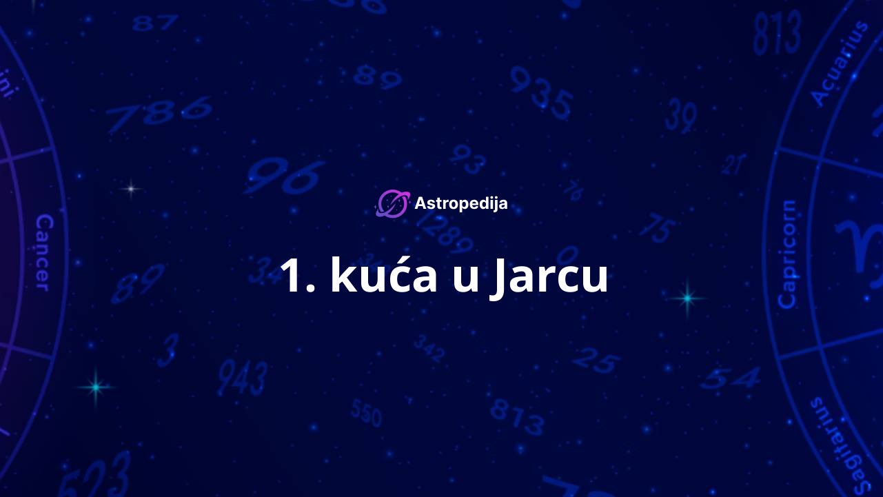 1. kuća u Jarcu