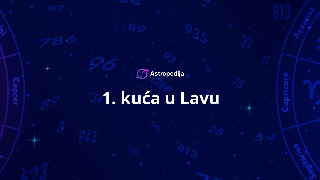 1. kuća u Lavu