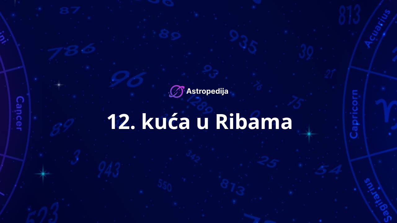 12. kuća u Ribama