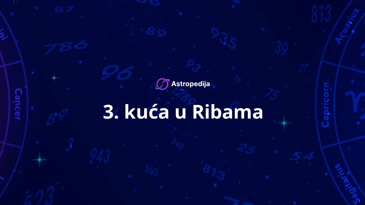 3. kuća u Ribama