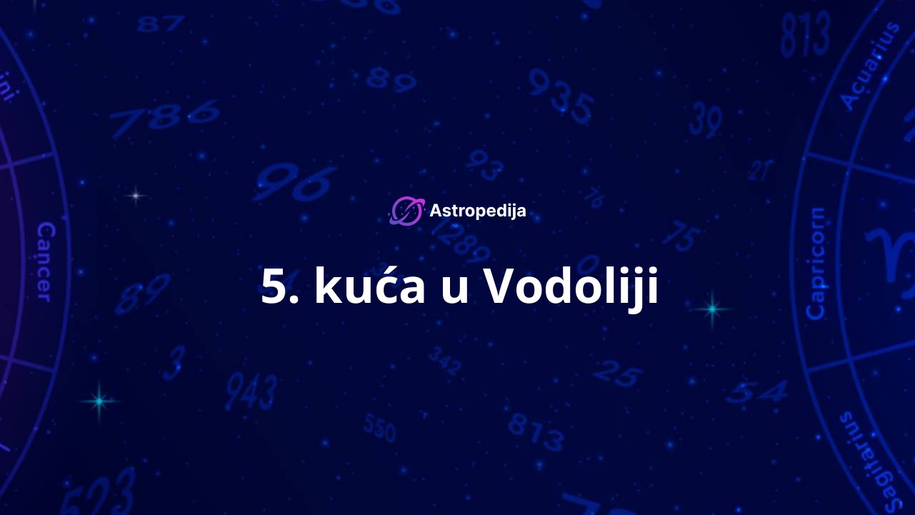 5. kuća u Vodoliji