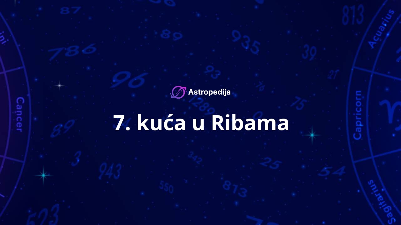 7. kuća u Ribama