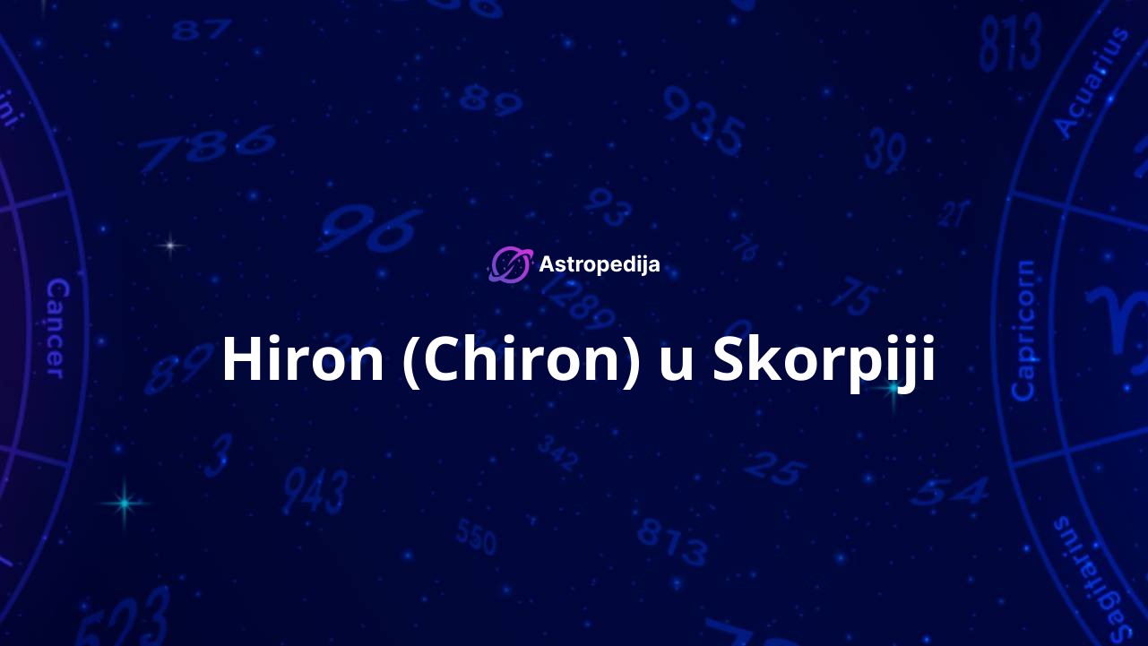 Hiron (Chiron) u Skorpiji