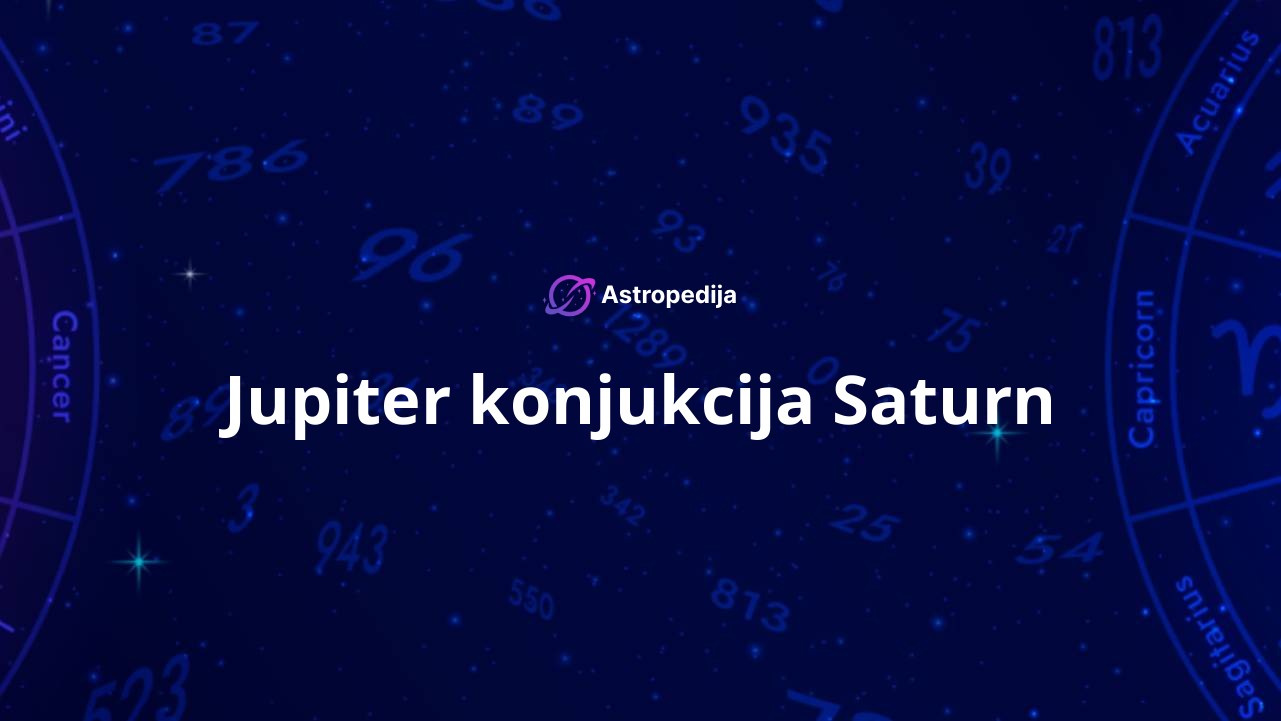 Jupiter konjukcija Saturn