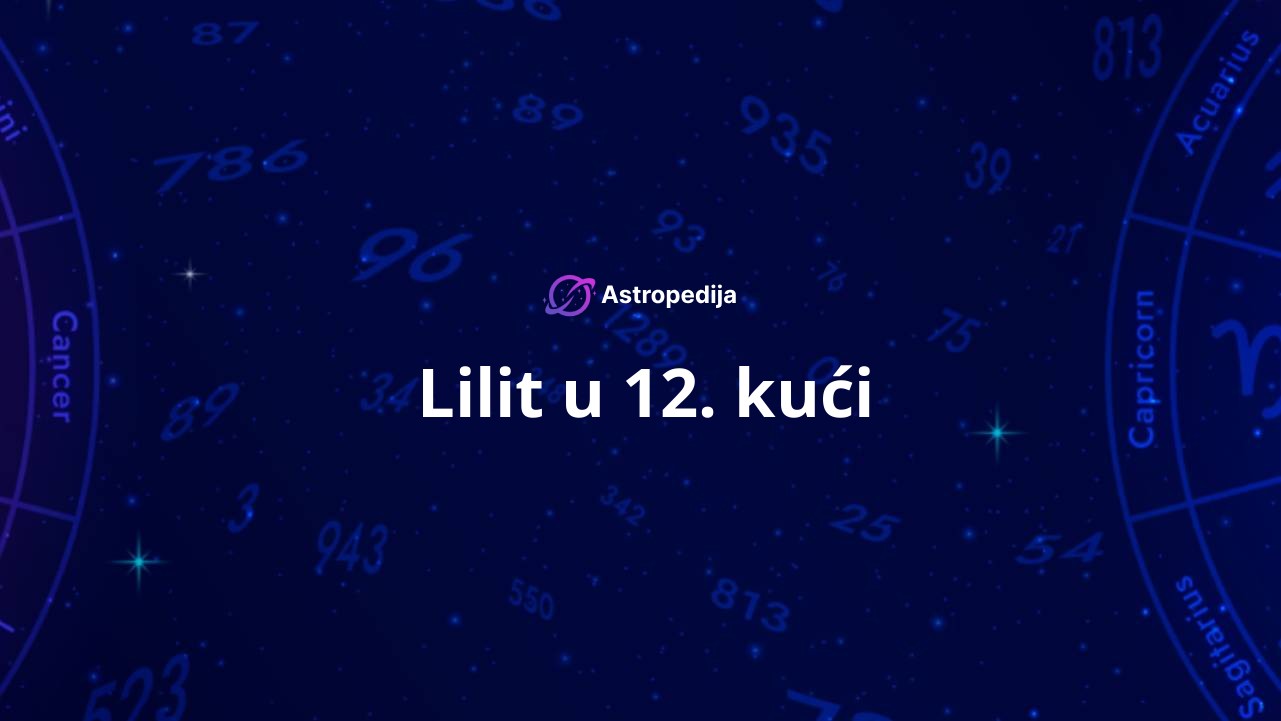 Lilit u 12. kući