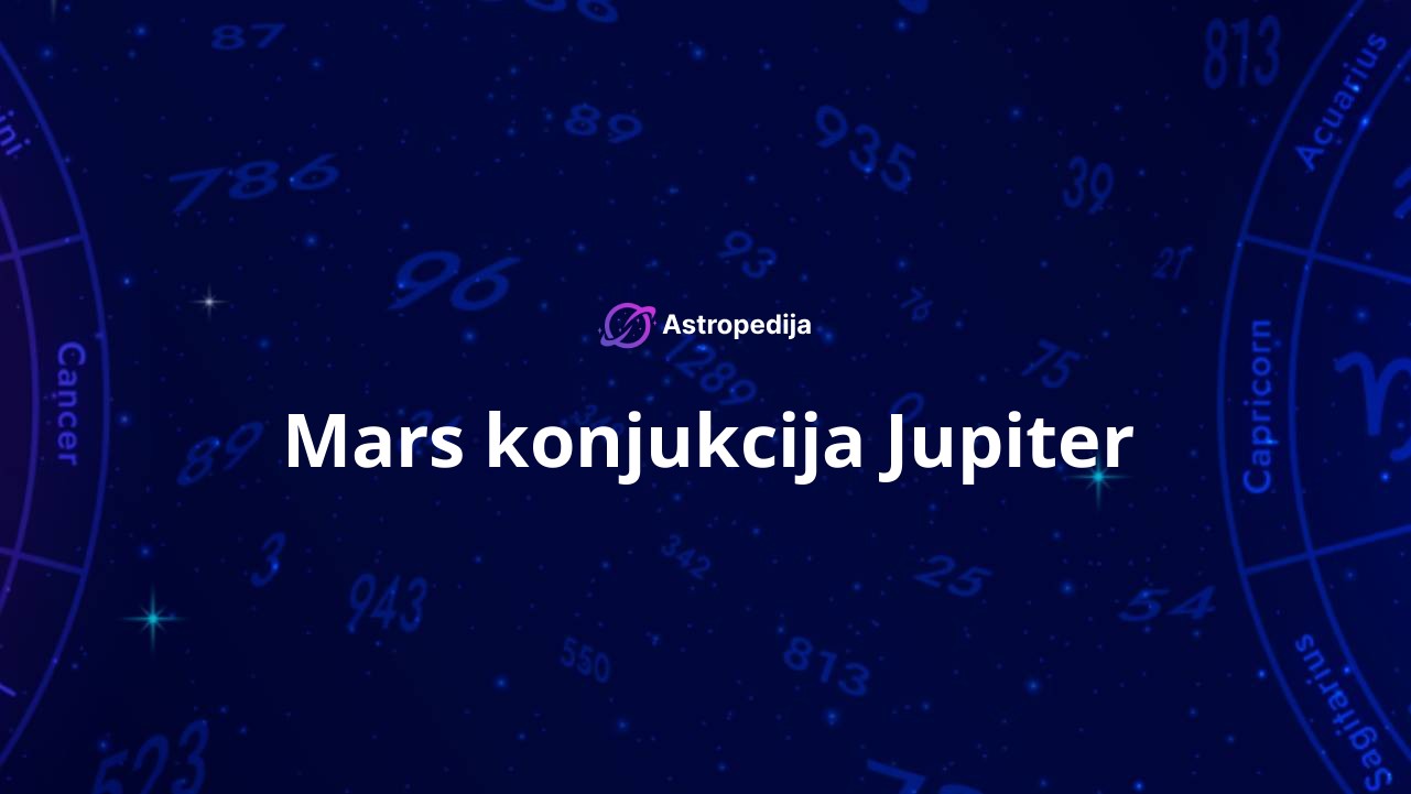 Mars konjukcija Jupiter