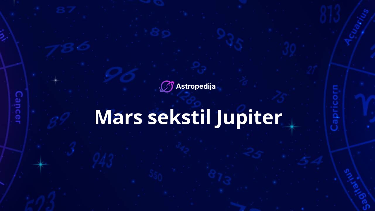 Mars sekstil Jupiter