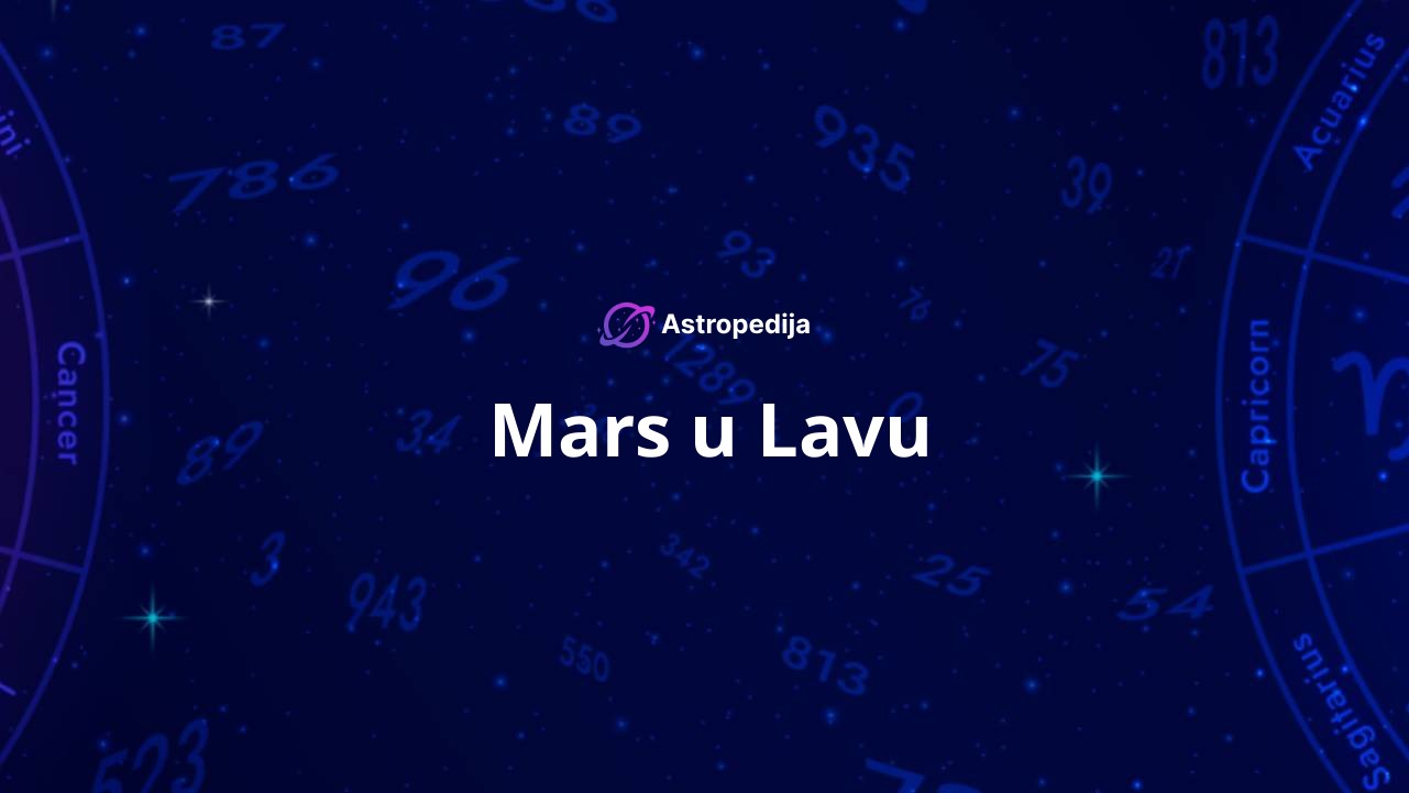 Mars u Lavu