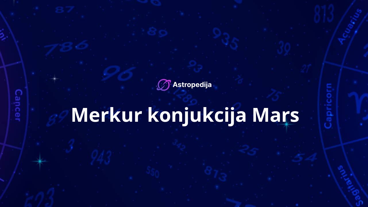 Merkur konjukcija Mars