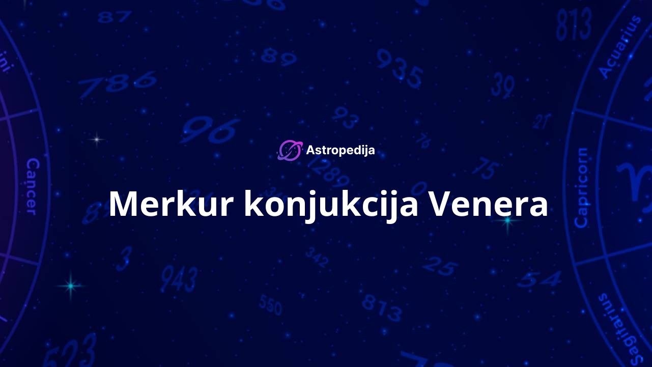 Merkur konjukcija Venera