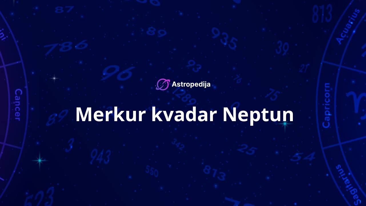 Merkur kvadar Neptun