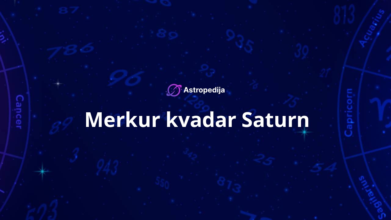 Merkur kvadar Saturn