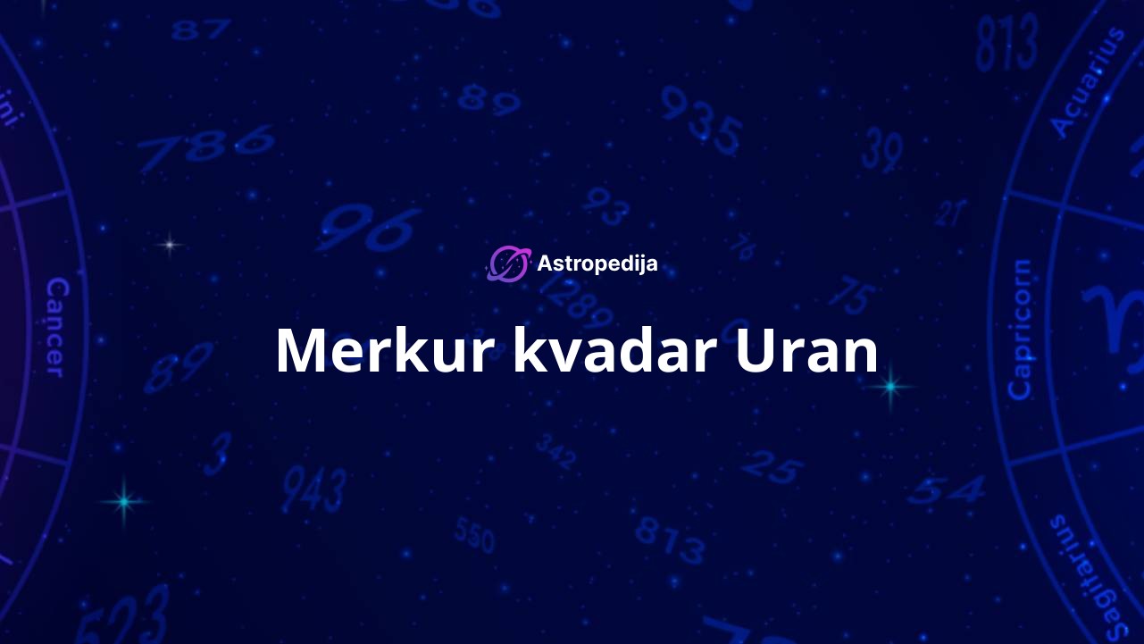 Merkur kvadar Uran