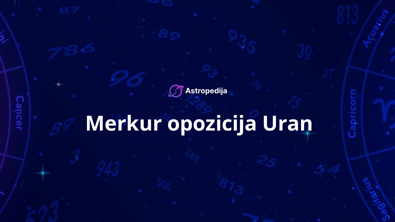 Merkur opozicija Uran