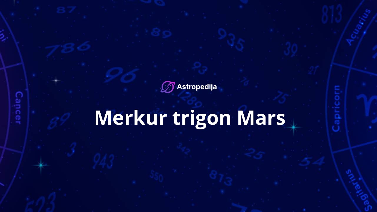 Merkur trigon Mars
