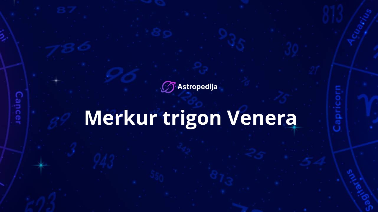 Merkur trigon Venera