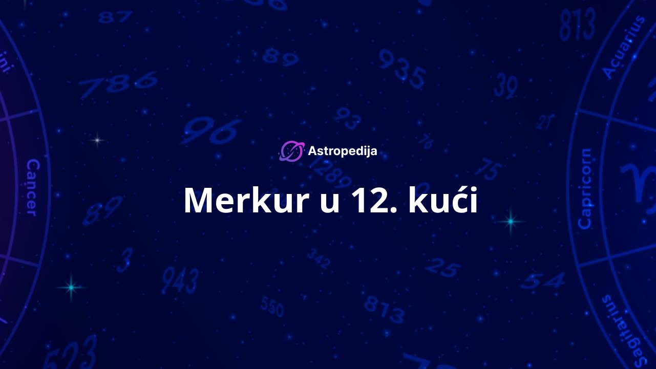 Merkur u 12. kući