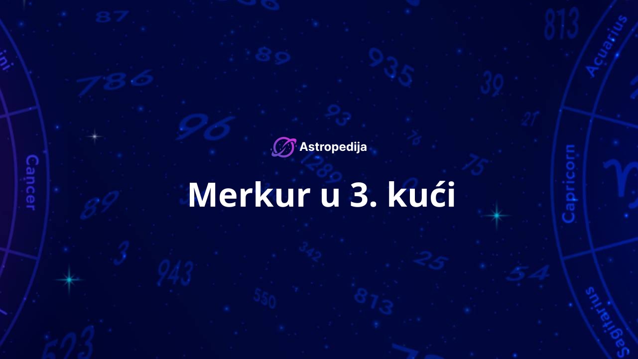Merkur u 3. kući