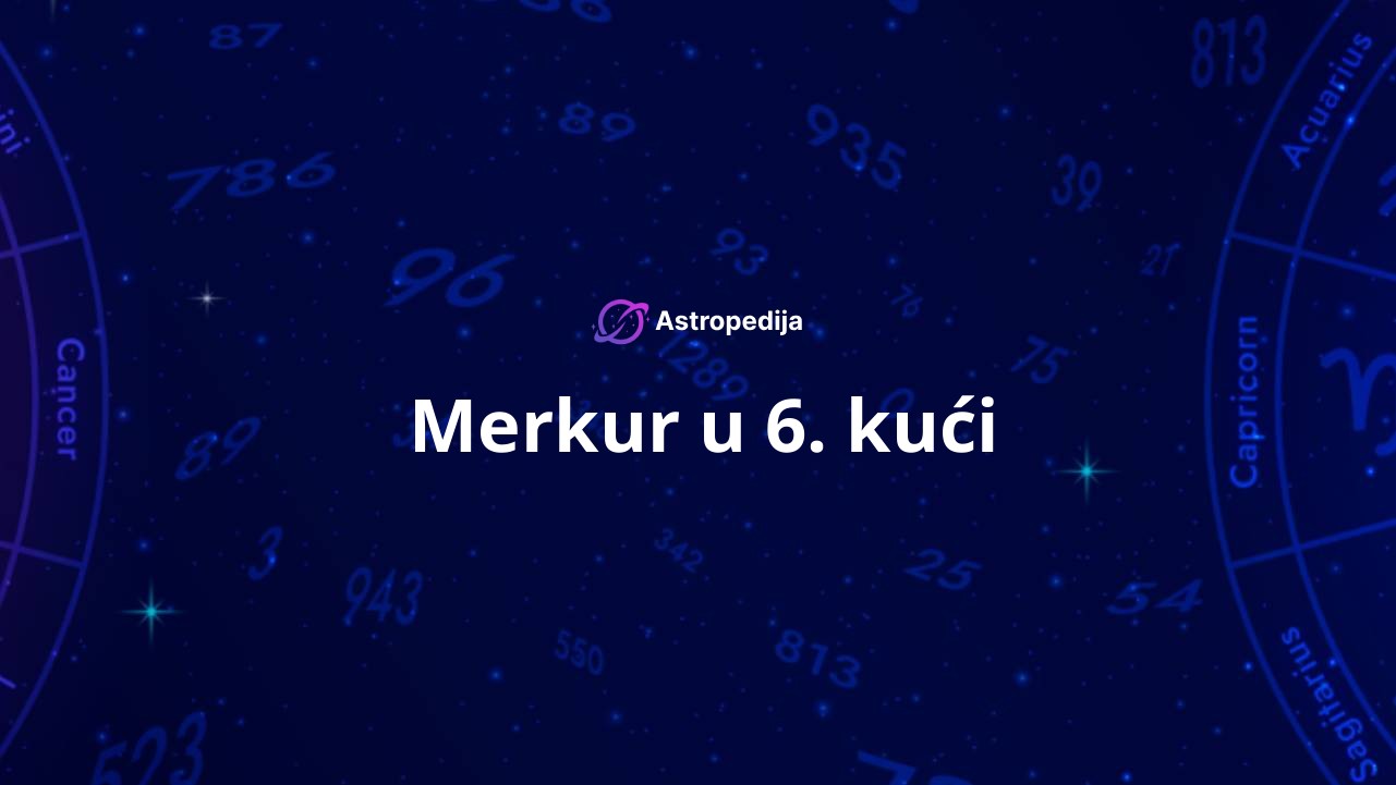 Merkur u 6. kući