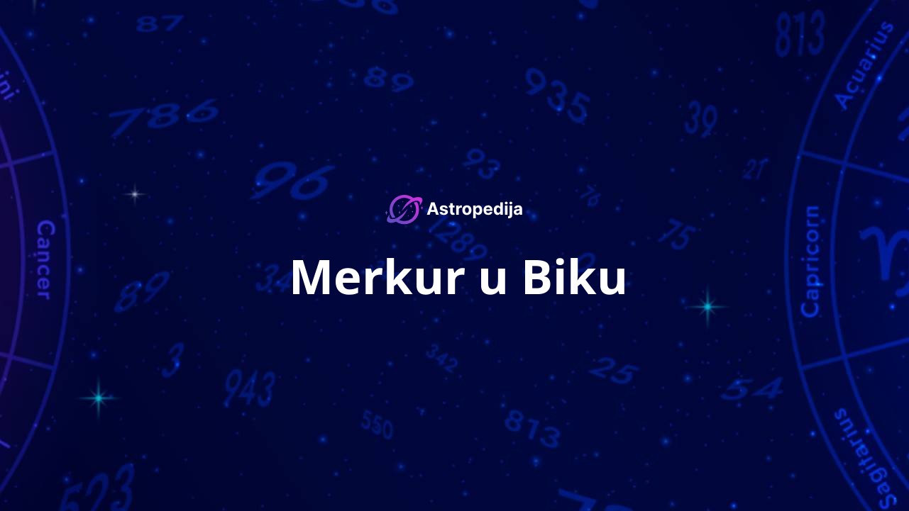 Merkur u Biku