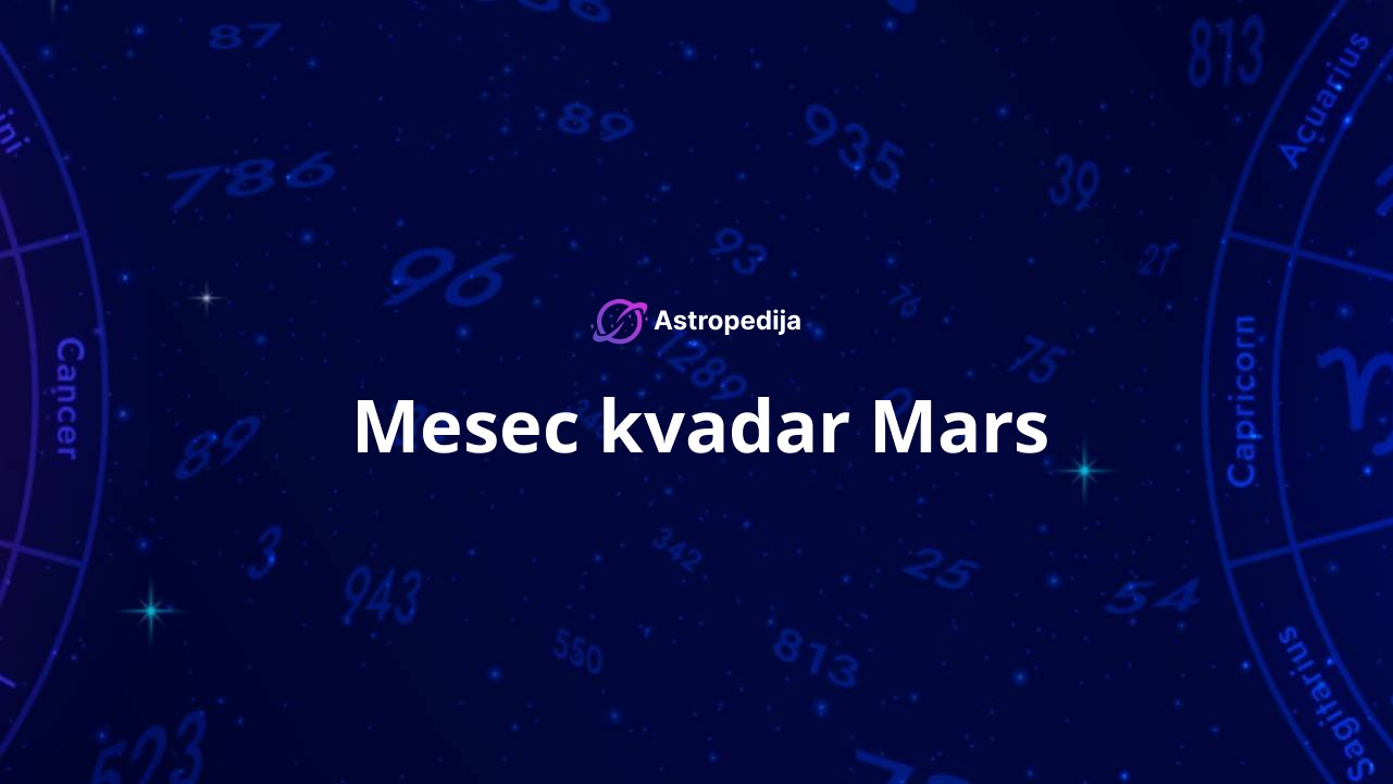 Mesec kvadar Mars