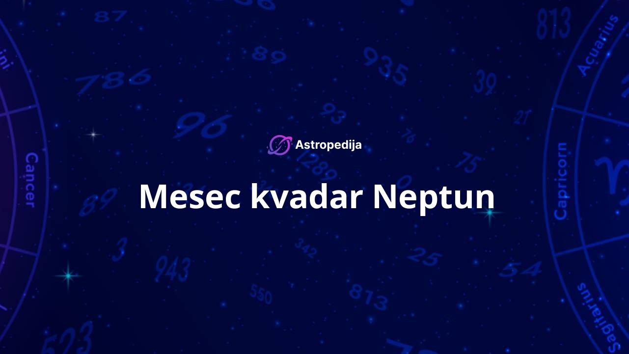 Mesec kvadar Neptun