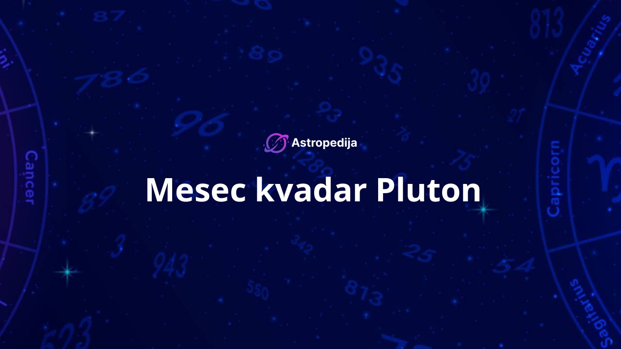 Mesec kvadar Pluton
