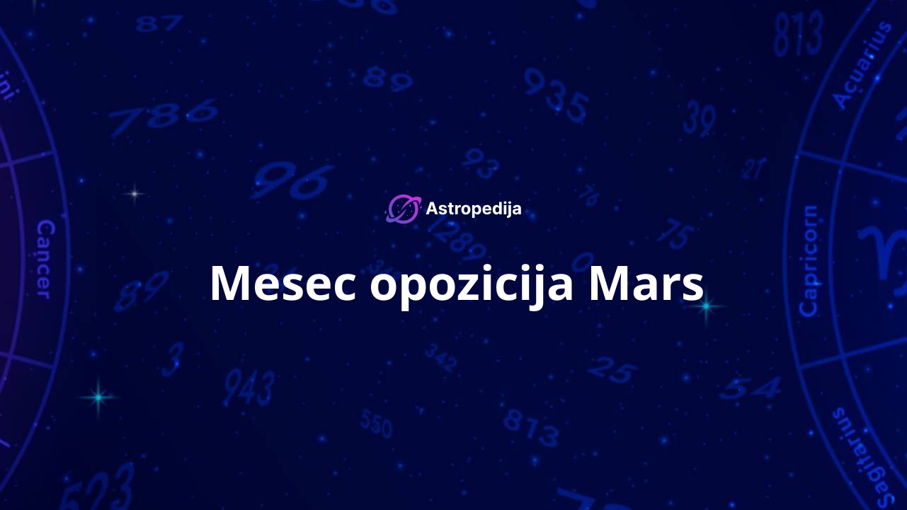 Mesec opozicija Mars