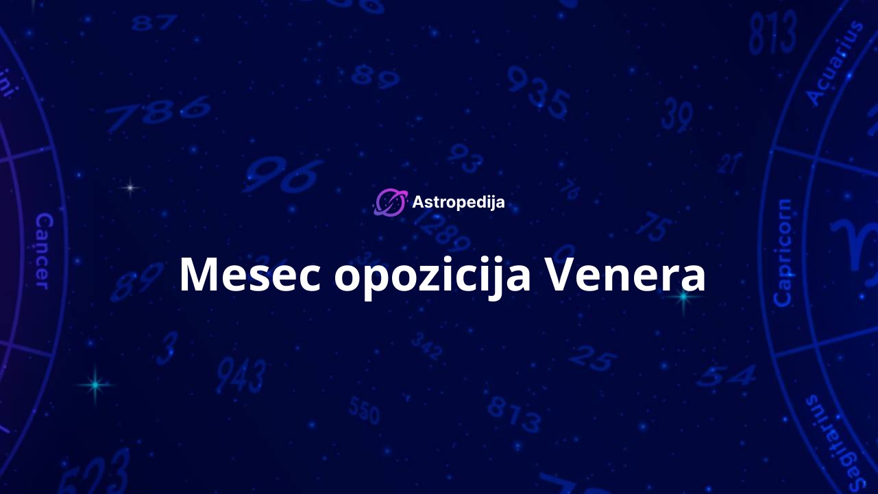 Mesec opozicija Venera