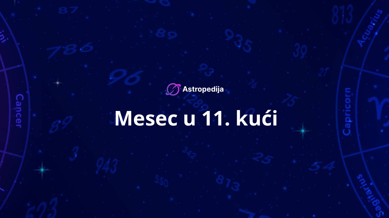 Mesec u 11. kući