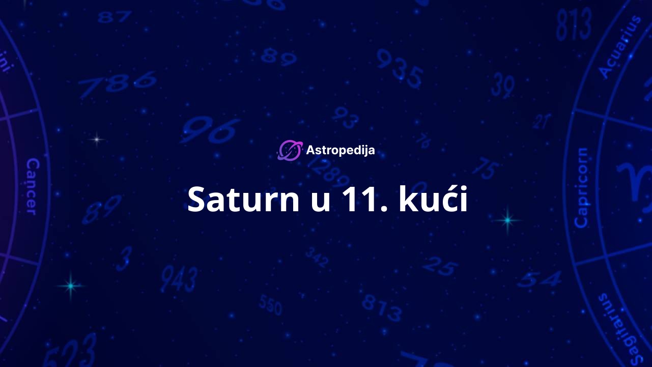 Saturn u 11. kući