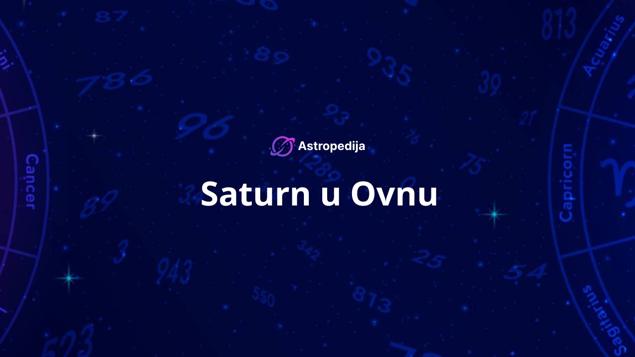 Saturn u Ovnu