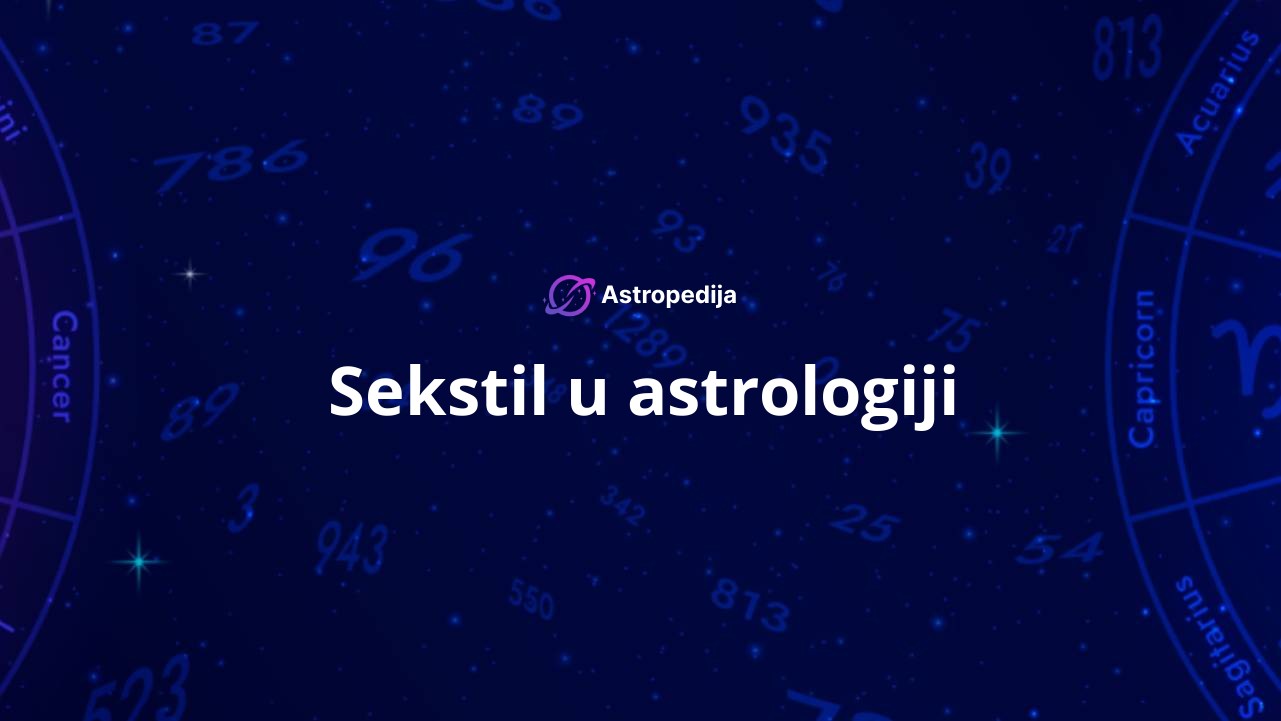 Sekstil u astrologiji – Sekstil aspekt