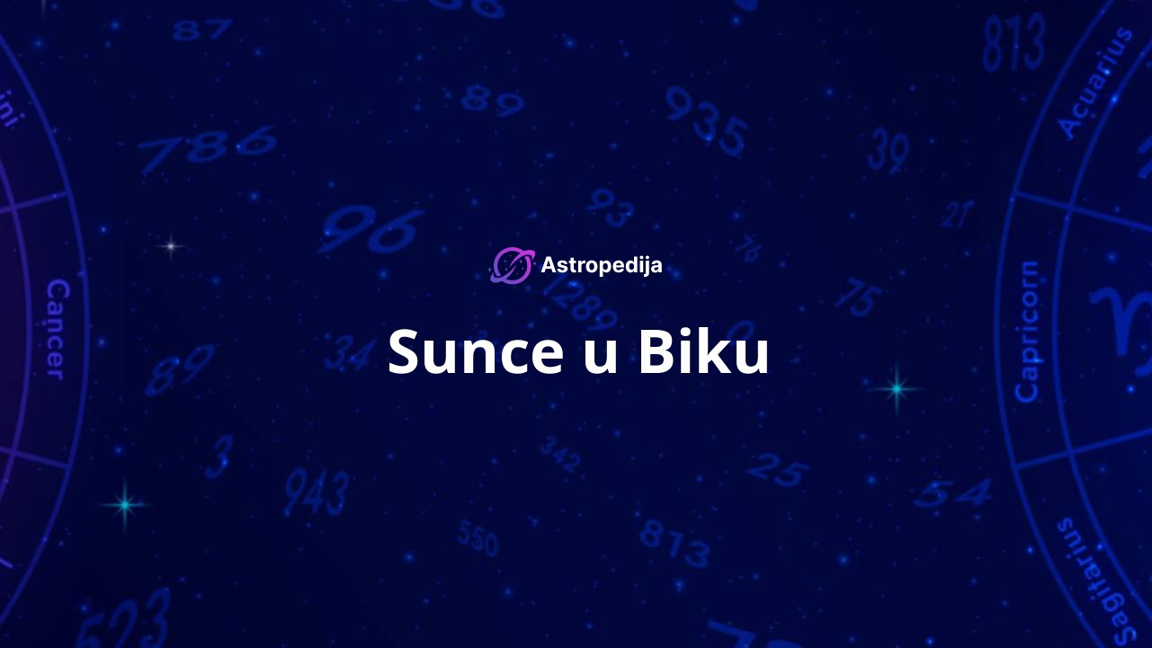Sunce u Biku