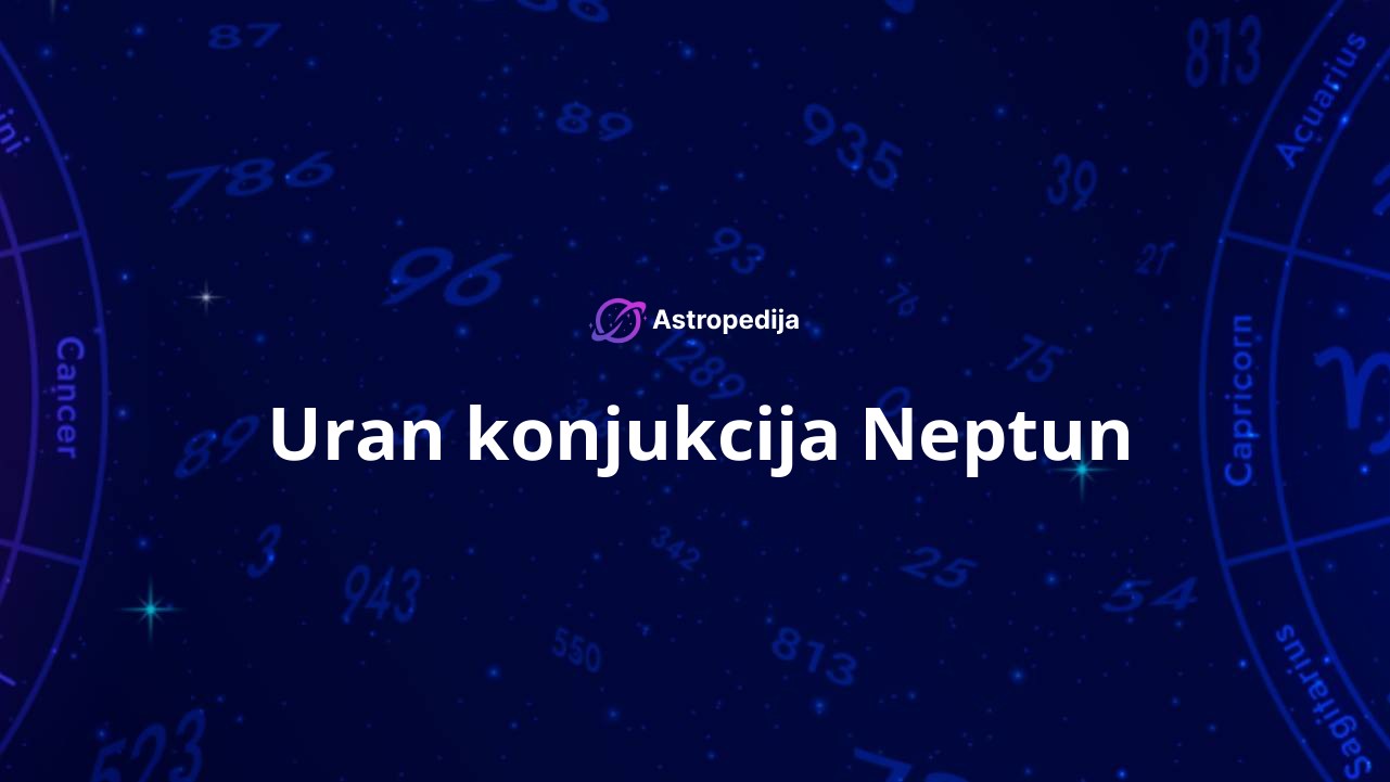 Uran konjukcija Neptun