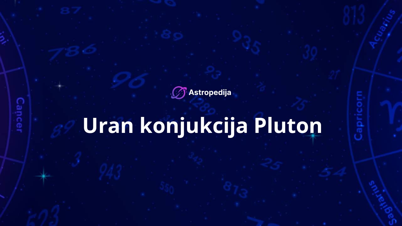 Uran konjukcija Pluton