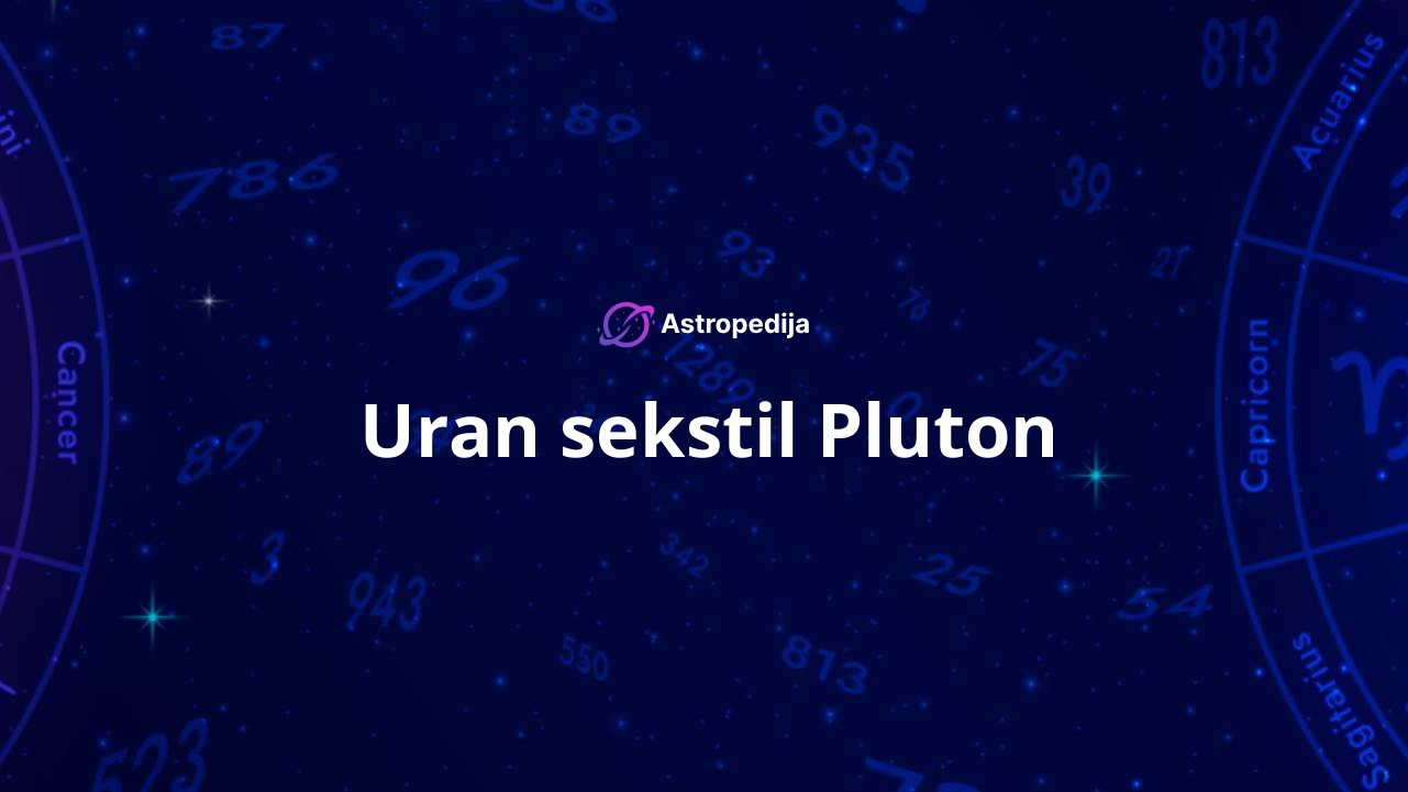 Uran sekstil Pluton