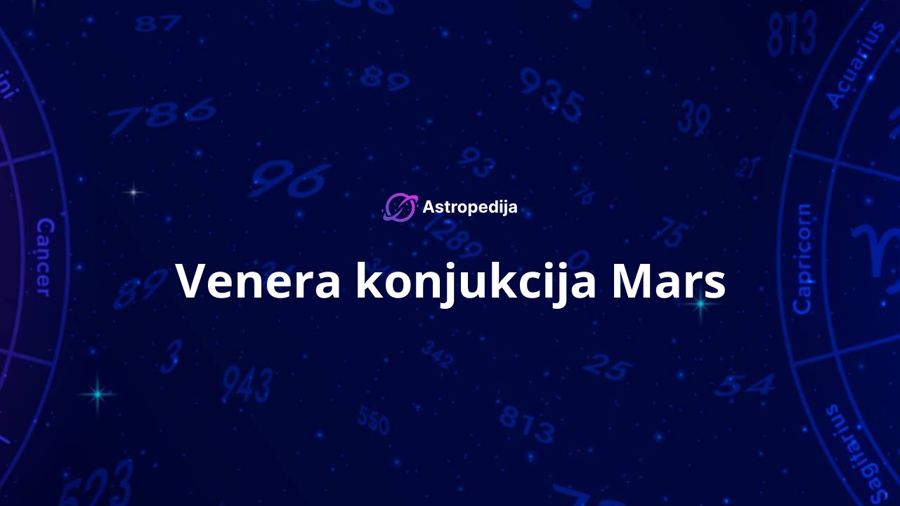 Venera konjukcija Mars