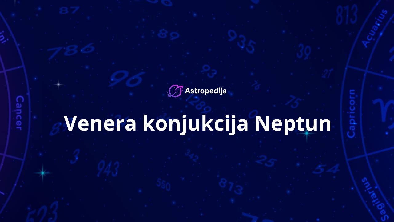 Venera konjukcija Neptun