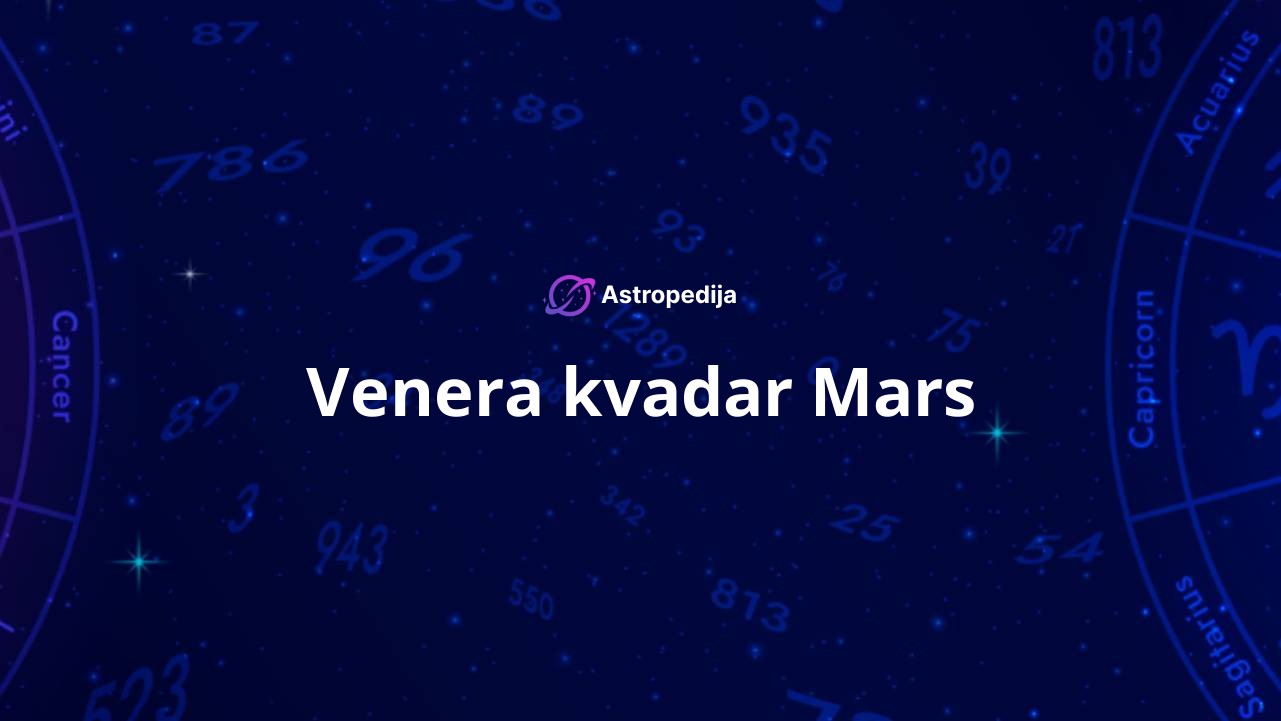 Venera kvadar Mars