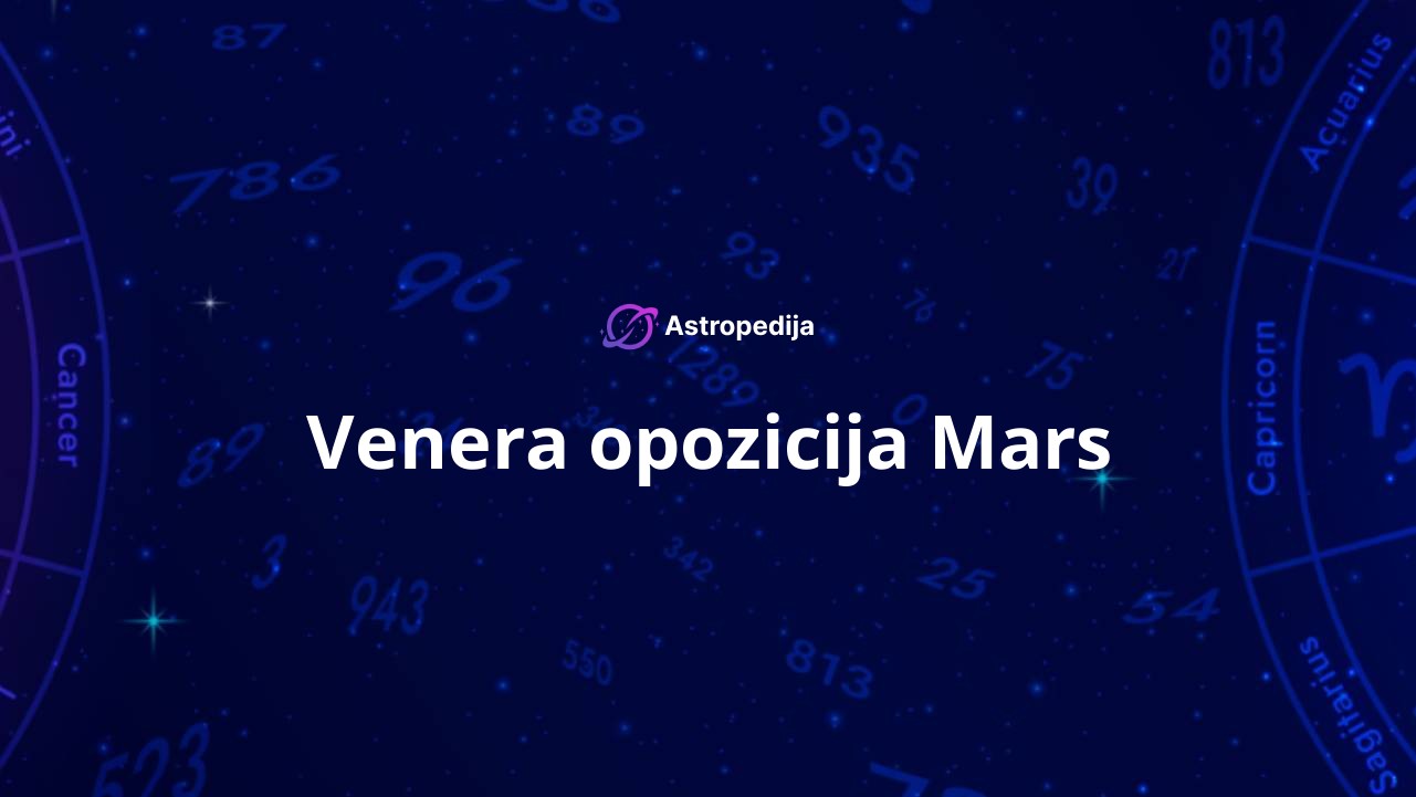Venera opozicija Mars