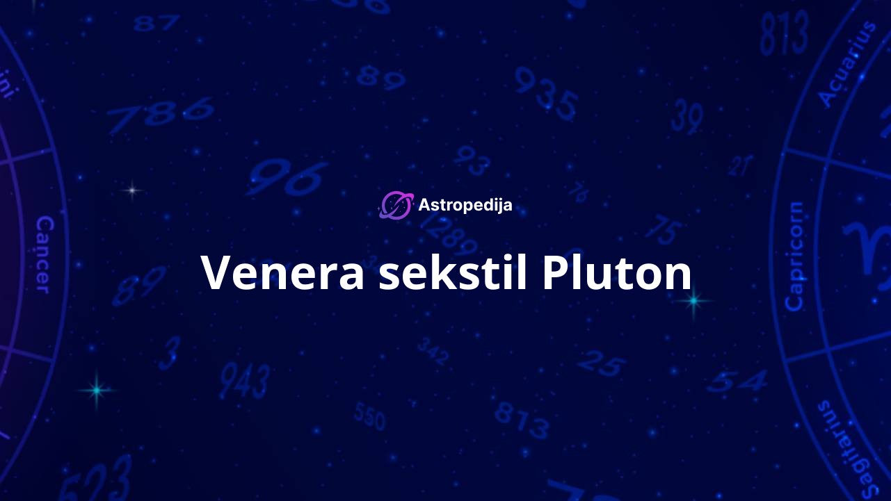 Venera sekstil Pluton